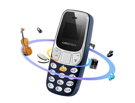 L8Star Bm10 Pocket Mini Teclado para Celular Gsm 2 Sim Bluetooth Mp3 USLION