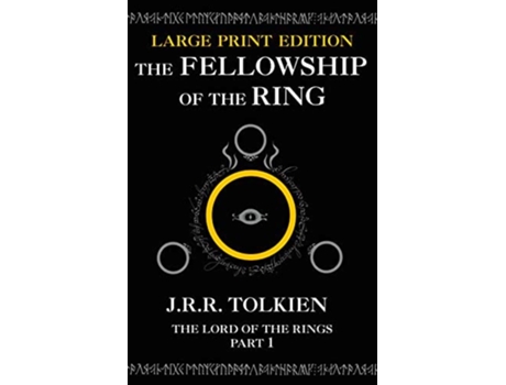 Livro The Fellowship of the Ring de J R R Tolkien (Inglês)
