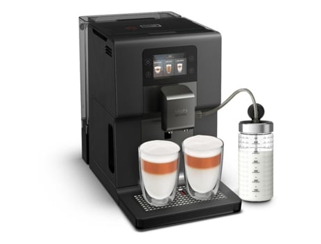 Máquina De Café Automática Krups Ea875u10 3 Litros 1450 W 15 Bares Tela Colorida