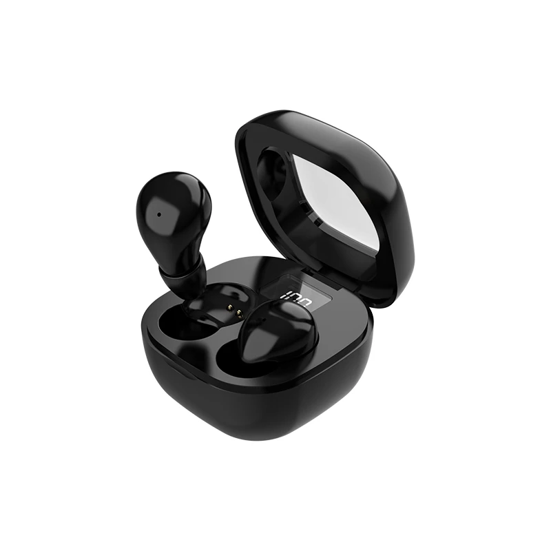 Mini Fone MDUG Bluetooth 5.3 TWS, estéreo, cancelamento de ruído, estojo à prova d'água