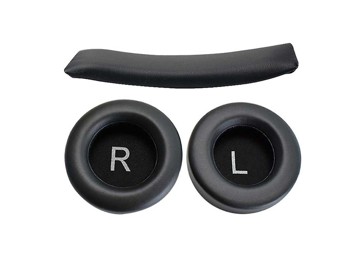 Almofadas Auriculares De Substituição Para Akg K540 K545 Em Espuma Macia Com Isolamento De Ruído Preto Lurelia