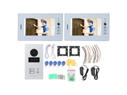 Sistema De Campainha Inteligente Com Tela Hd 7 Polegadas