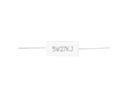 Resistor De Cimento 5w 27kr 10pçs ±5%