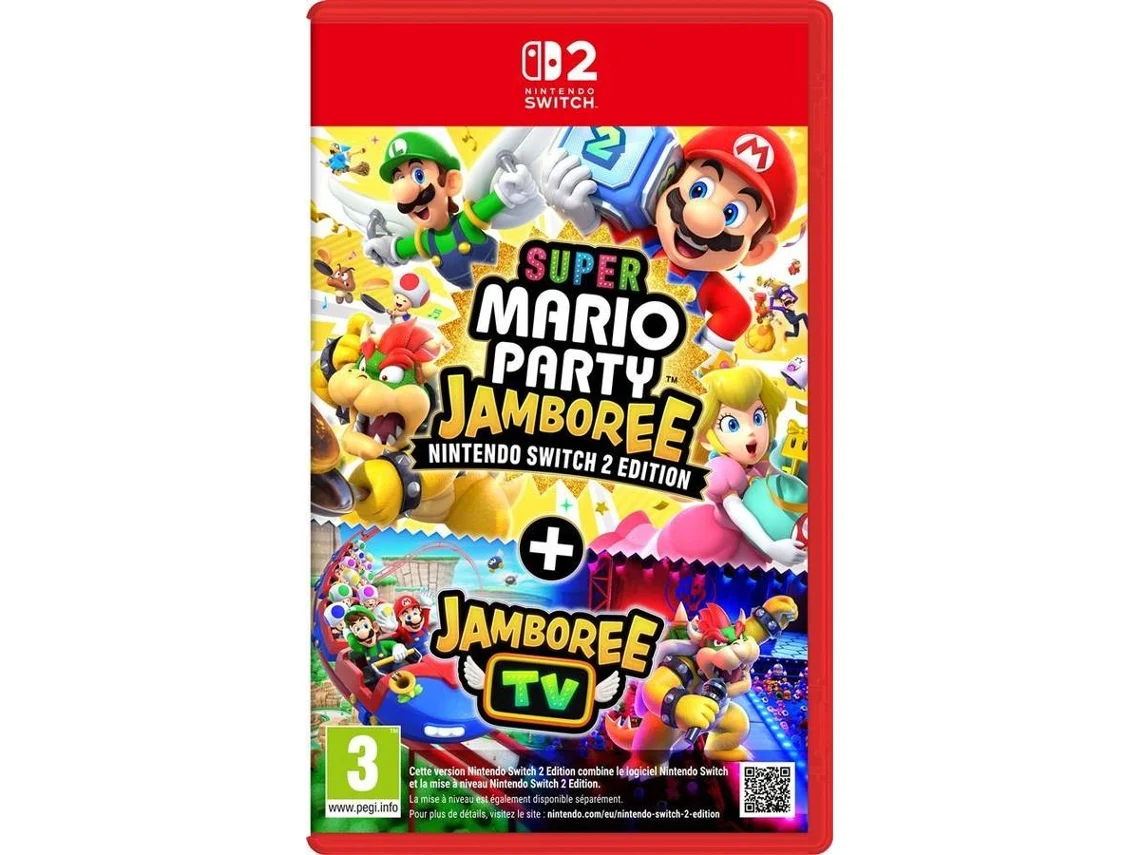 Jogo Nintendo Switch 2 Super Mario Party Jamboree (Outlet Caixa Aberta)