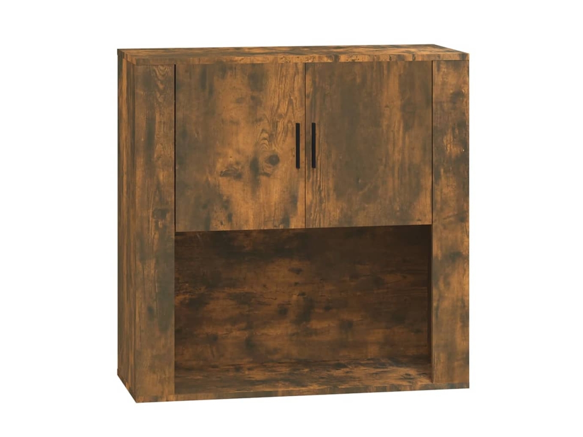 Wall Cabinet, Wall Cabinets Vidaxl Marrom Madeira Processada (n/a)