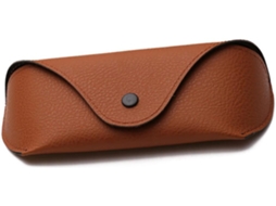 Para Óculos De Carro Em Couro Pu Marrom Bolsa Para Guardar Óculos De Sol E Óculos De Gokoco (2 Unidades)