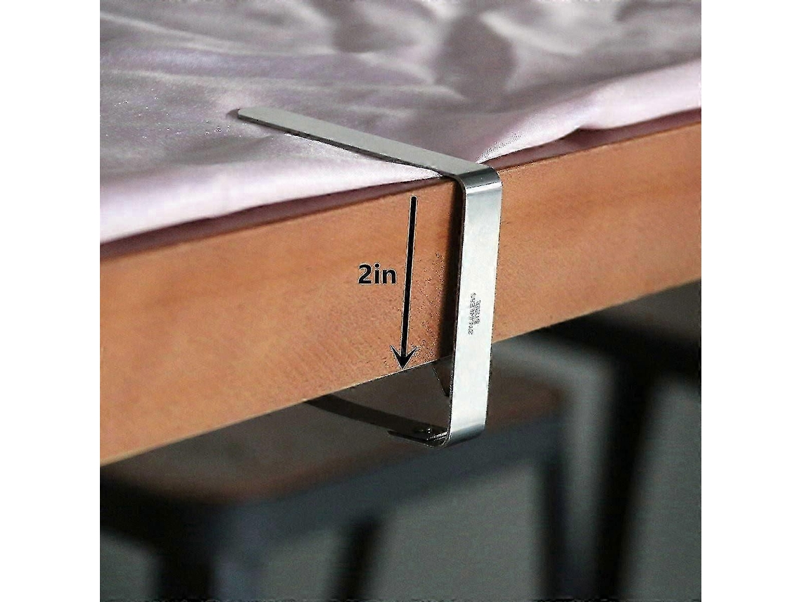 Lurelia Prendedores Toalha Mesa Aço Inoxidável 12 Unidades 8 X 7 Cm Peças Piqueniques Festas