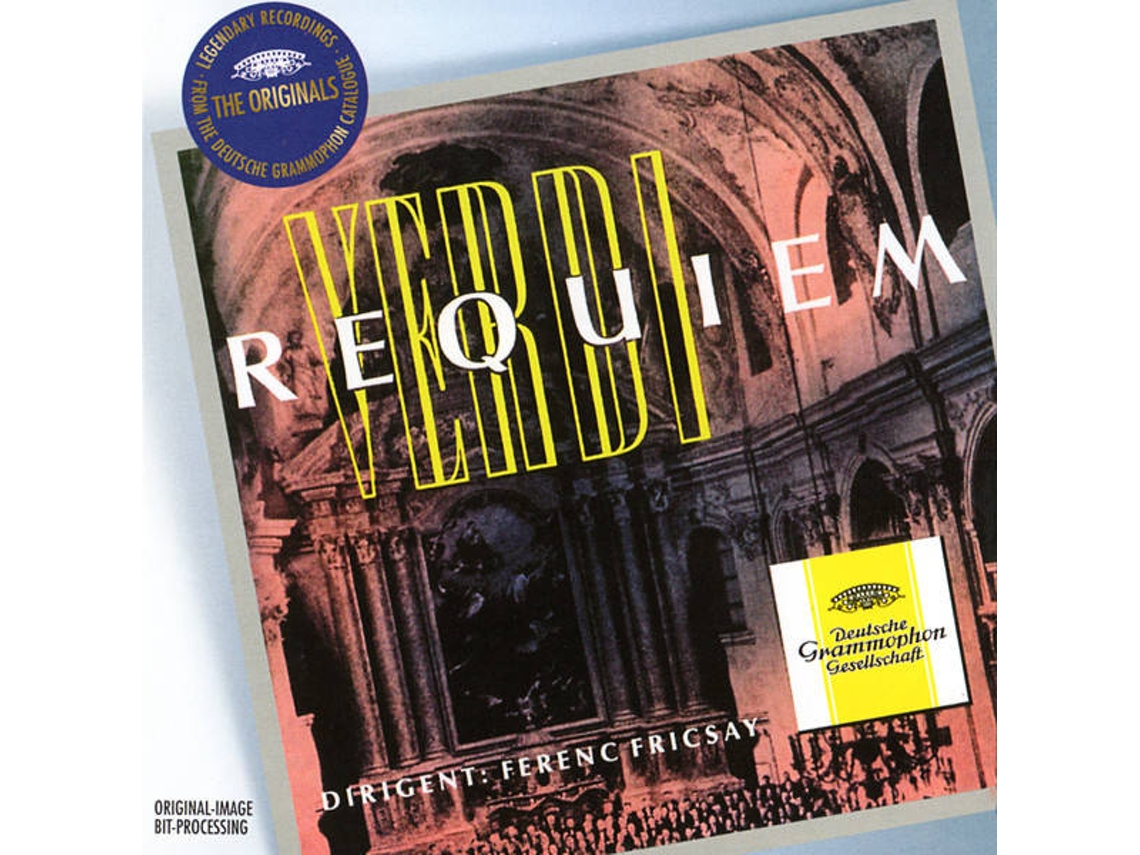 CD Verdi · Ferenc Fricsay - Requiem (1CDs)