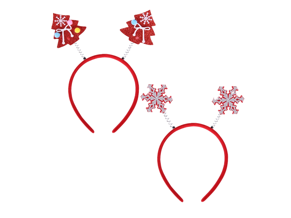 Tiara de Natal e Festas de Final de Ano Argola de Cabelo para Festa Infantil a Fantasia de Adulto Estilo 5