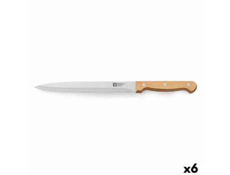 Faca para Carne RICHARDSON SHEFFIELD Artisan Preto Madeira Metal Aço Inoxidável 20 Cm 6 Unidades