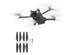 Primerox hélices Silent Flight para Mini 3 Pro com Parafusos e Destornador Kit 2 Pares