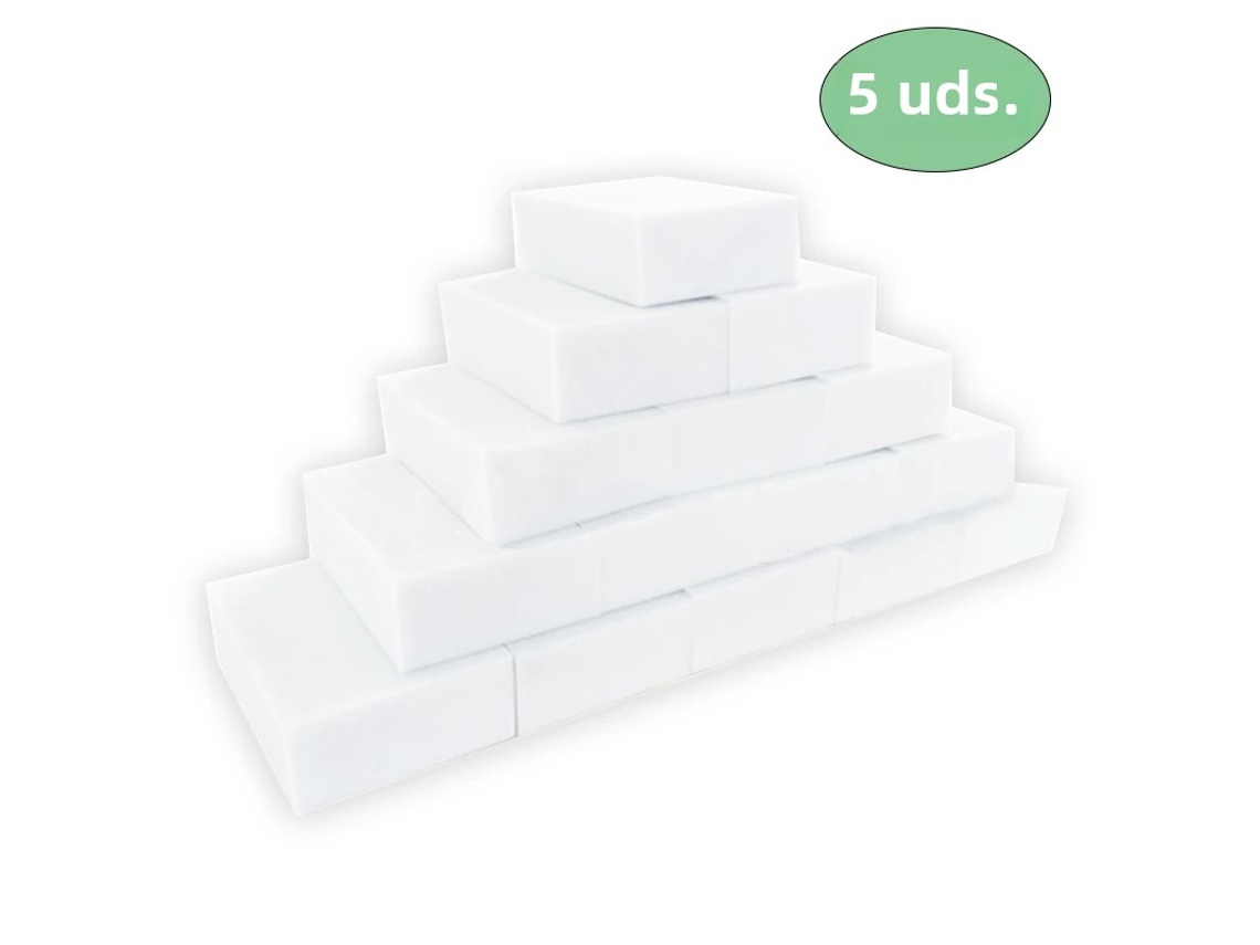Esponja Mágica Nano de Alta Densidade MDUG (5 Unidades, 10x6x2cm) com Ferramenta de Limpeza Ecológica