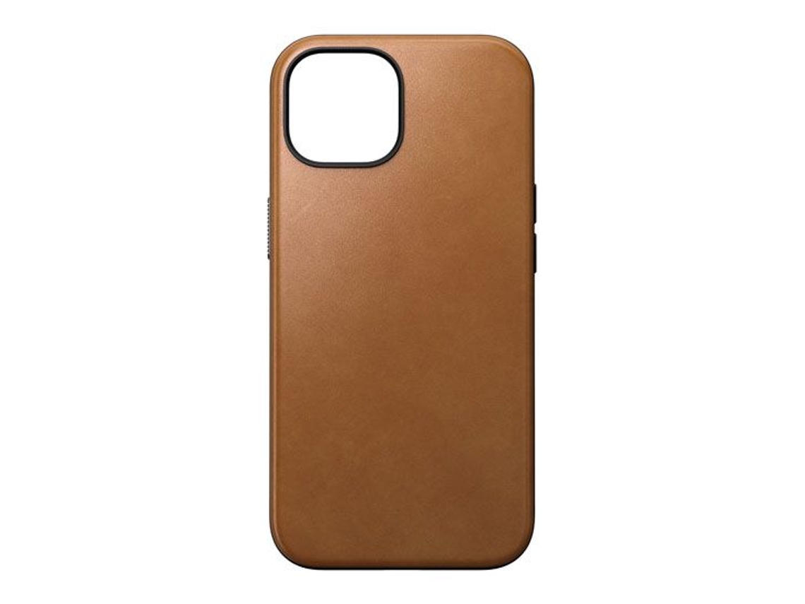 Capa para iPhone 15 NOMAD Pele Castanho .