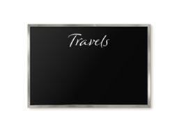 Magnetic Board Travels For The Living Room Espelharte (60x40 Cm)