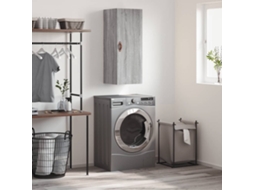 Armario de pared 34,5x34x90 cm Gris Sonoma