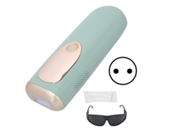 Dispositivo De Depilação A Laser Ipl Para Axilas E Corpo Sem Dor Profissional 110-240v Plug Verde Claro