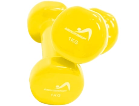 Dumbbells LEADER FIT 1kg (x2)