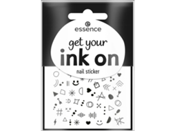 Coloque a sua tinta em autocolantes para unhas
