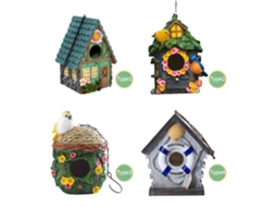 Pingente Gaiola Decorativo Fofo Resina Ninho