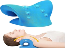 Lurelia Almofada Cervical, Ergonómica, Sono Descanso, 22x12x17cm, Azul
