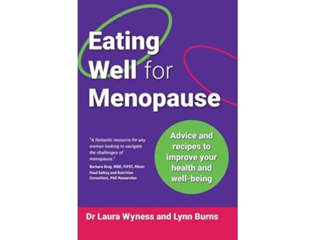 Livro Eating Well For Menopause De Dr Laura Wyness E Lynn Burns (inglês)