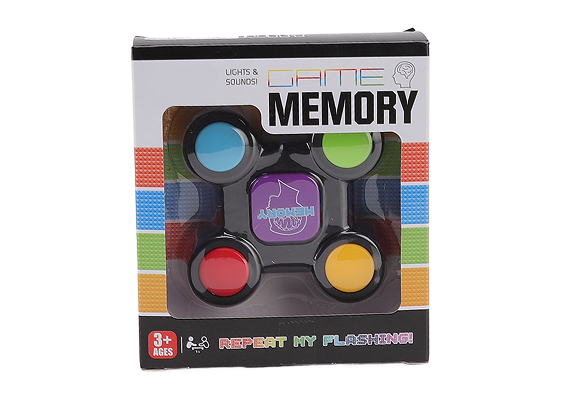 Ats brinquedo de Memória com Luzes e Sons, Jogo Elétrico Portátil Interessante, Presente para Crianças