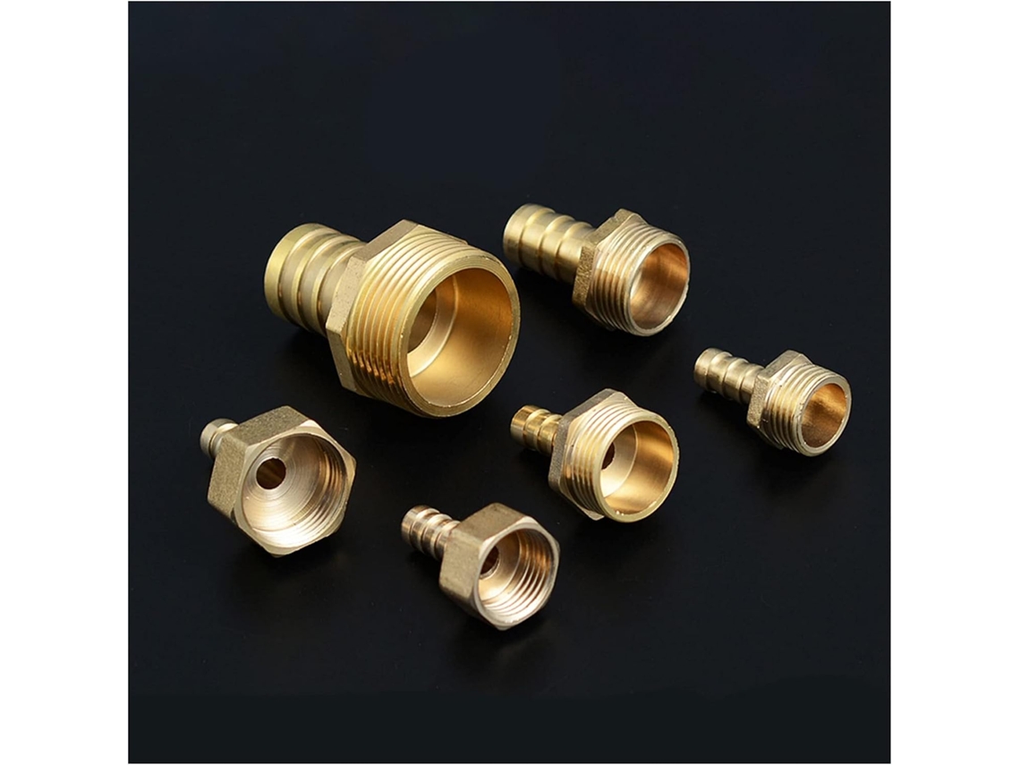 Conector de Jardim Npt 1/8, 1/4, 1/2 e 3/4 com Rosca Macho S/MARCA