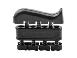 Treinador De Dedos Bidirecional Para Piano E Guitarra Grip Key Preto Acessório Instrumental