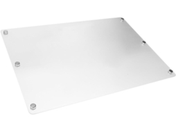 Quadro Branco Magnético para Geladeira, Planejador Transparente em Acrílico, Suporte Reutilizável Anotações e