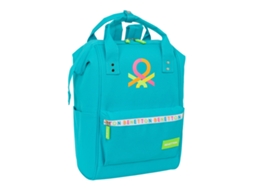 Mochila Benetton Casual Benetton (Poliéster Ergonômico Azul)