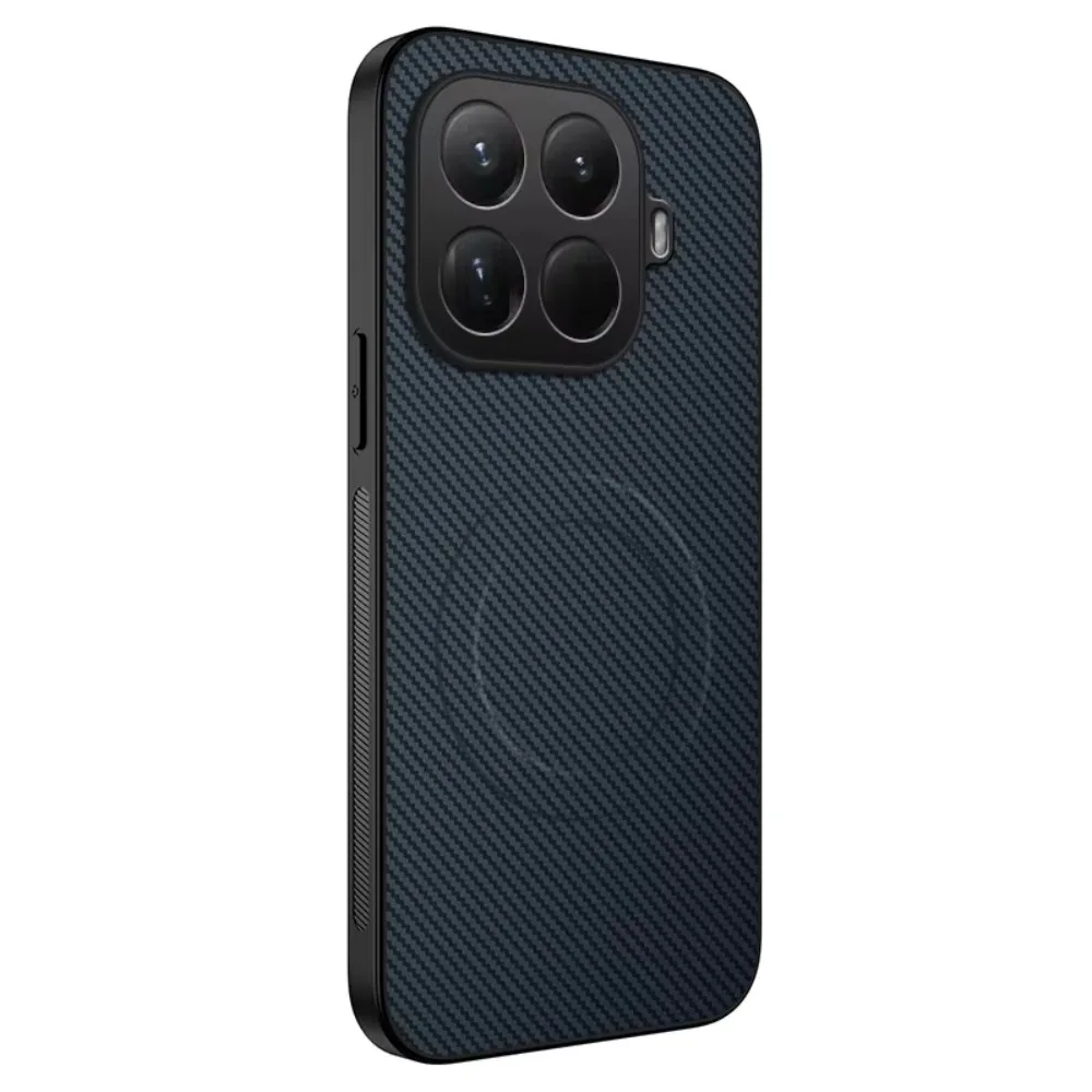 (azul Escuro, Xiaomi 15t Pro) Capa De Telefone, À Prova De Choque, Carregamento Sem Fio De Sucção Magnética, Material Pctpu