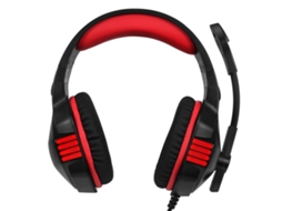 Fone De Ouvido Gamer Com Microfone Cancelamento De Ruído Fio 3.5mm Usb Over Ear 50mm