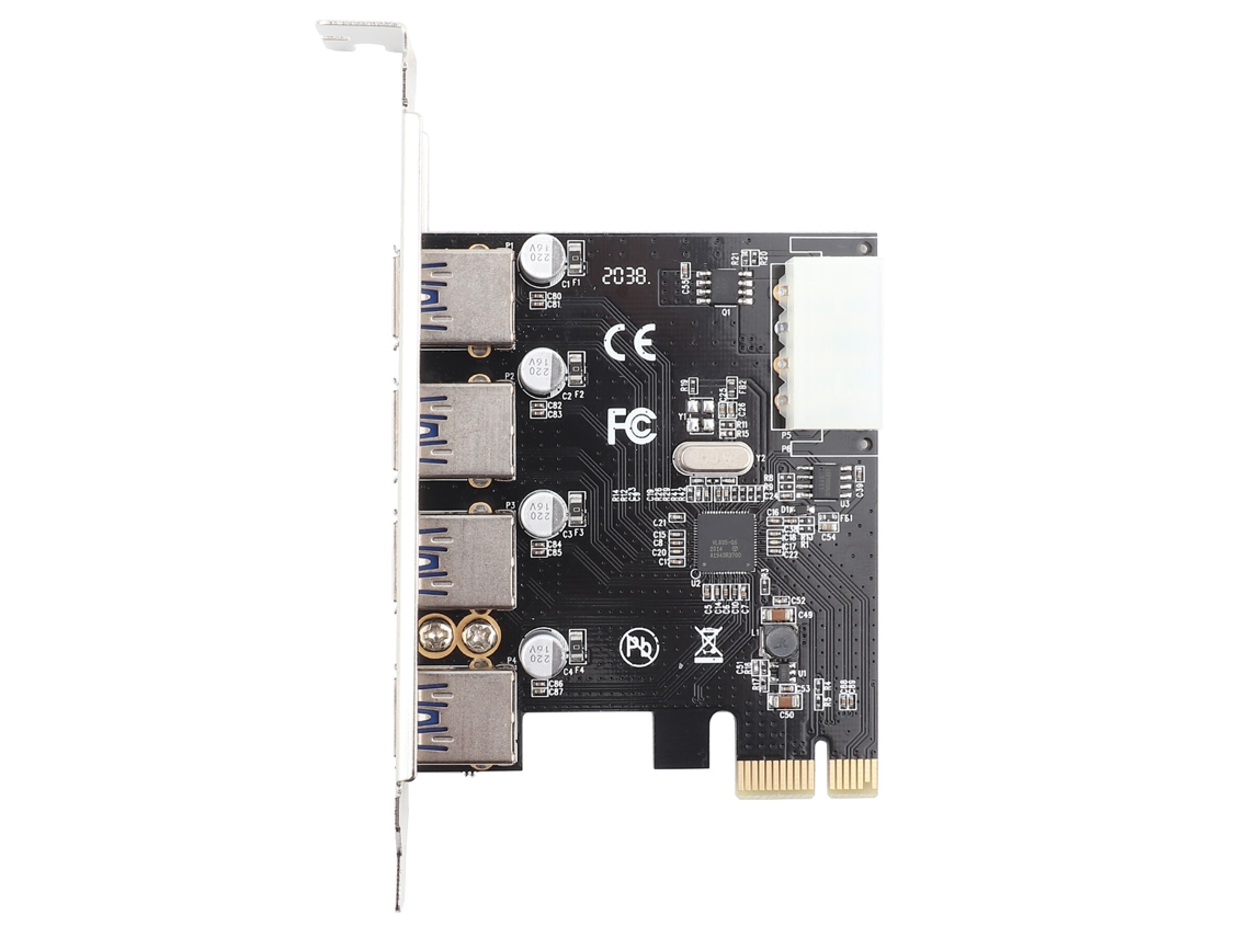 Adaptador Pcie Usb3.0 4 Portas LAXISCREED