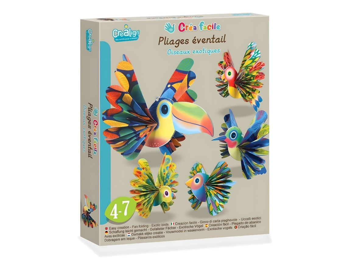 Dobragem Em Leque - Aves Exóticas
