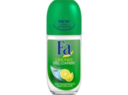 Desodorizante F A Caribe Lemons Roll-On (50 ml)