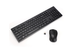 Conjunto De Teclado E Mouse Sem Fio Com Receptor Nano 2.4ghz