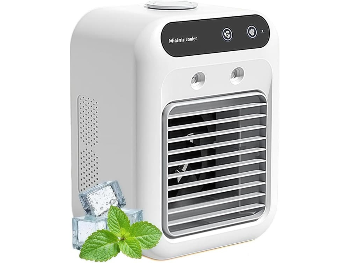 Ventilador AQUAFORGE de mesa, com resfriamento a água, 3 velocidades, portátil