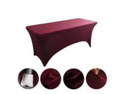 Toalha de Mesa DIGITALLAB Poliéster ideais para Casamentos, Bares, Artesanato e Exposições (153x75x75 Cm)