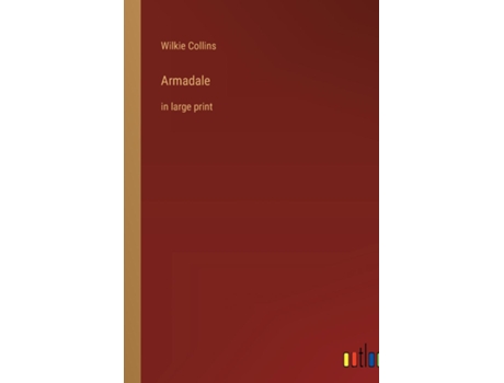 Livro Armadalein large print de Wilkie Collins (Inglês)