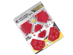 6 Pcs Posicionador Magnético De Soldadura Com Triangulação Sem Interruptor - Acessórios De Soldadura