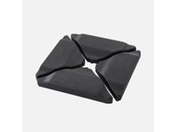 Base Para Guarda-sol, Set De 4 Placas, Antracite