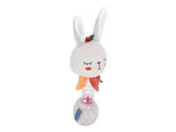 Primerox brinquedo Rastrilo Pelúcia Bebê Animal com Contas Vibrantes Soothing Sensory Type C