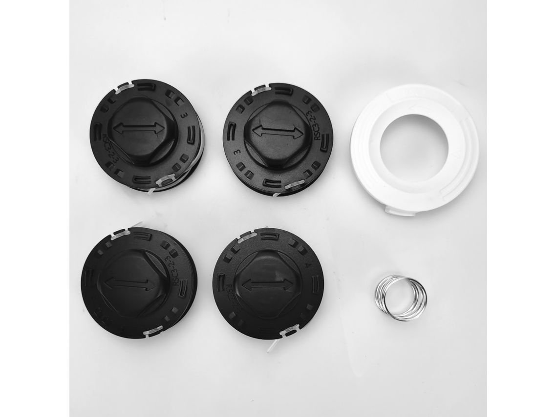 Conjunto De 4 Cabeçotes De Corte, Em Abs, Compatível Com Stihl Fsa Fse52, Reposição Para Roçadeira E Aparador De Relva