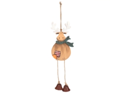 Laxiscreed Sino Natal Verde Pequeno Elk, Ornamento Decorativo Para Árvores De Natal