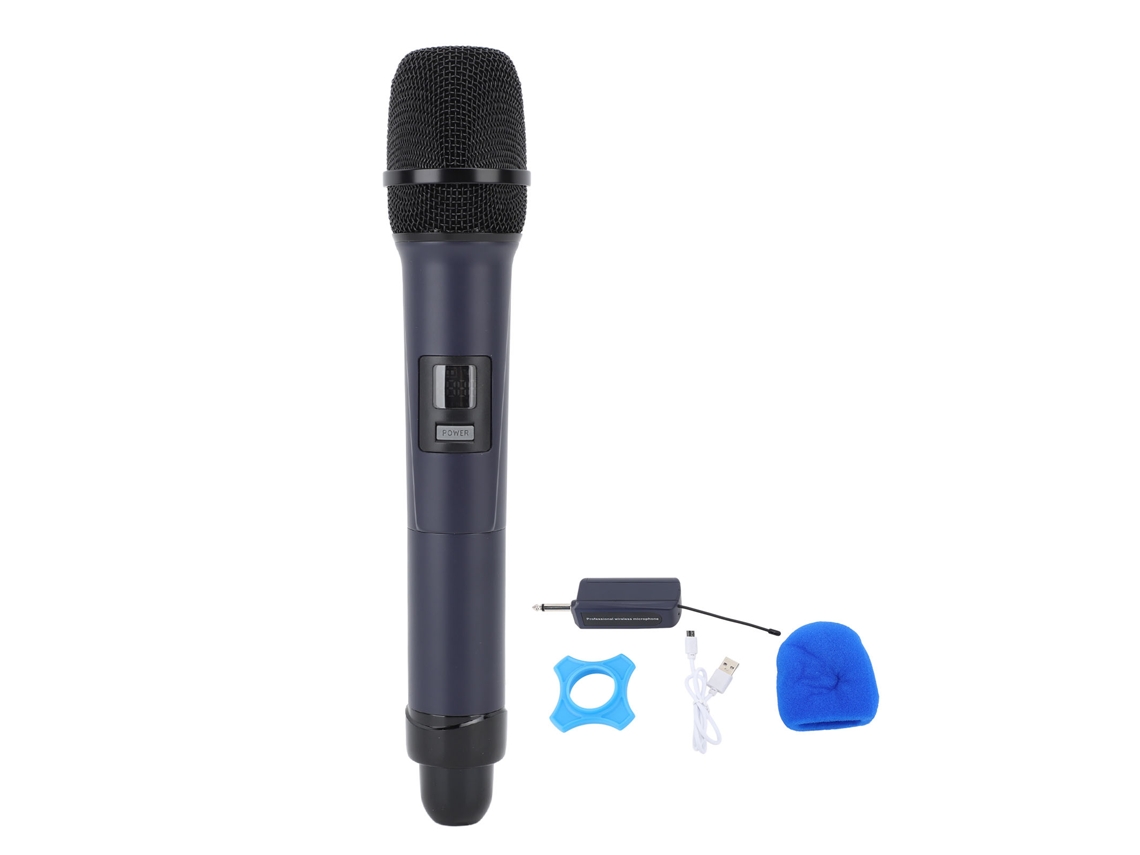 Microfone sem fio portátil S/MARCA, banda U, para festas e performances, microfone de karaokê para crianças