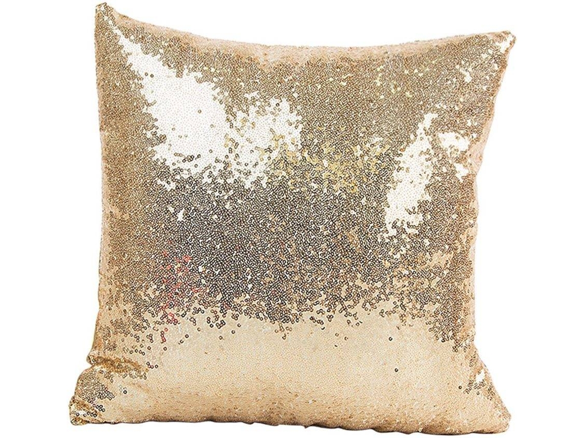 Almofada Decorativa HEAN Dourado Brilhante