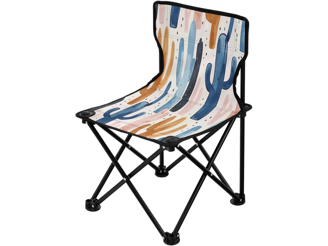 Cadeira de Camping Alipis em Tecido e Pe Dobrável, Portátil, Leve Ideal para Camping