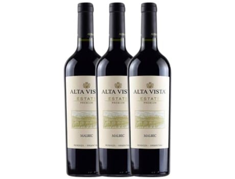 Vinho ALTAVISTA Altavista Premium Malbec Mendoza (0.75 L - 3 unidades)