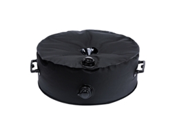 Base de Peso Guarda Chuva Com Bolsa D'água, Com 2 Tiras Resistentes, Indicada Para Guarda Sóis Ao Ar Livre, Jardins, Gramados, Praias Zeuxo
