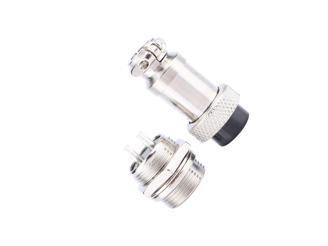 Laxiscreed Conector De Parafuso Gx16 De 2 Pinos Para Aviação E Telecomunicações